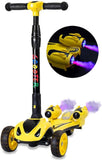 Kids Rocket Spray Scooter with LED Music & Jet Mist"