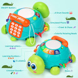 Musical Turtle Phone Toy – Interactive Learning Toy for Babies