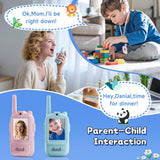 2Pcs Rechargeable Kids Video Walkie Talkie