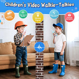 2Pcs Rechargeable Kids Video Walkie Talkie