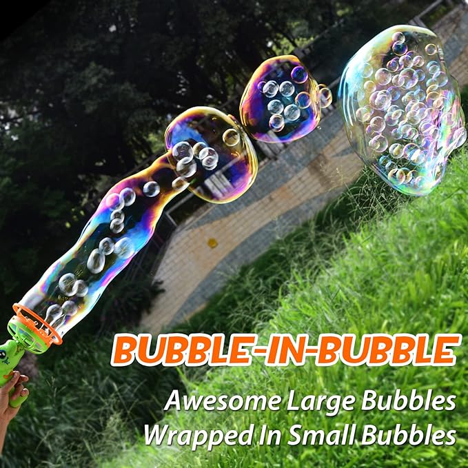 Dinosaur Bubble Blower Machine Gun - KidoKraze