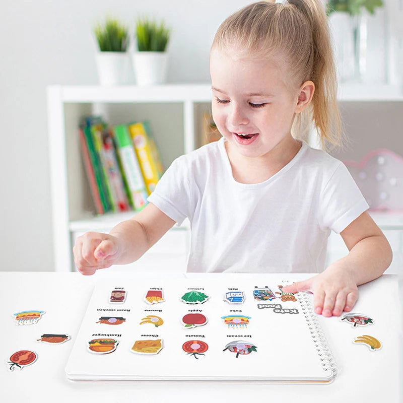 Montessori Kate's Quiet Book For Kid - KidoKraze