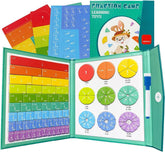 Magnetic Fraction Book Learning Toys for Kids