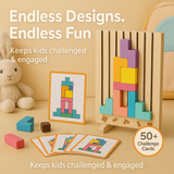 Wooden Stacking Blocks Puzzle Toy