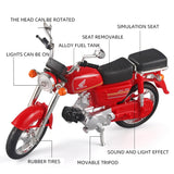 Premium Die-Cast JH-70 Miniature Motorcycle Model