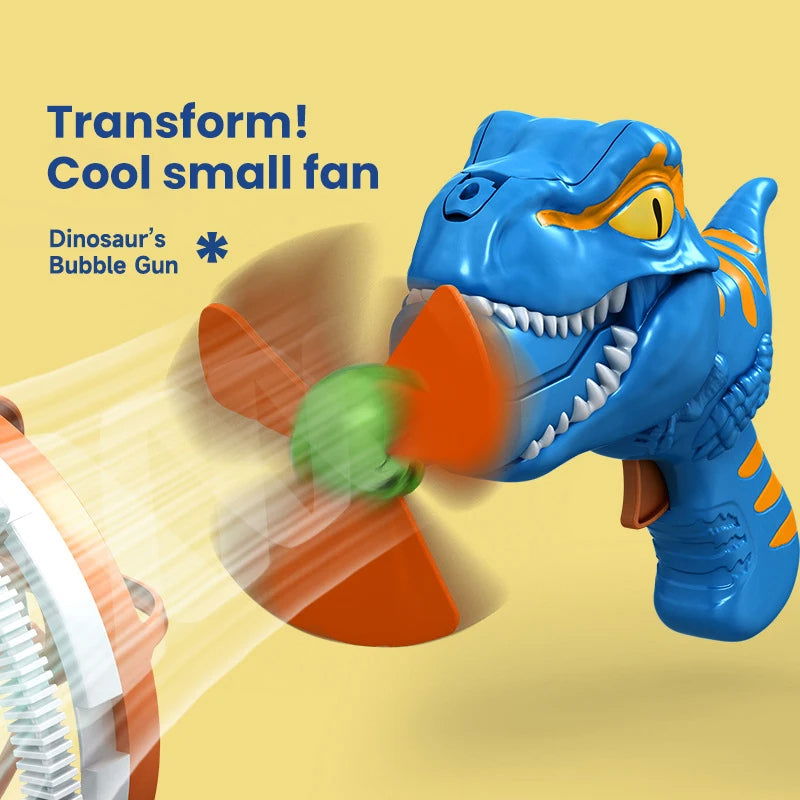 Dinosaur Bubble Blower Machine Gun - KidoKraze