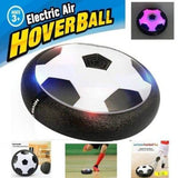 Indoor Hover Soccer Ball Set - LED Light Up Air Football with Goal Posts for Kids