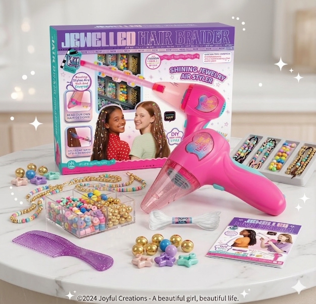 DIY Electric Hair Styling & Beading Kit