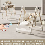 SereneSteps 3-in-1 Smart Electric Baby Swing & High Chair | Bluetooth Music, Remote Control & Foldable Design