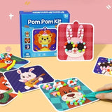DIY Pom Pom Art Craft Kit for Kids