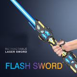 Rechargeable Telescopic Power Laser Sword Toy