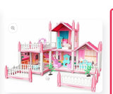 Beautiful Doll Villa Set for Girls-Large