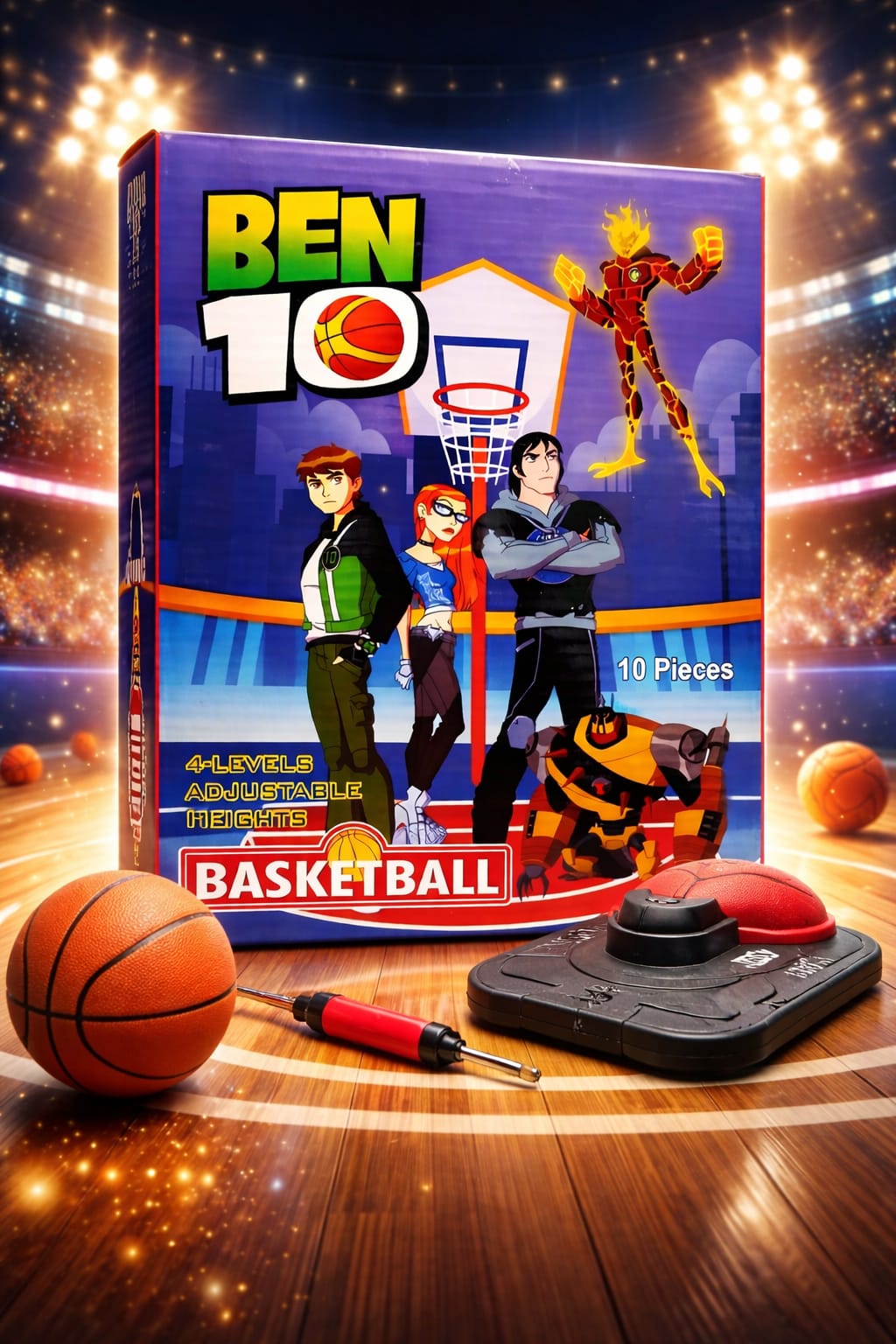 Adjustable Kids Basketball Hoop Stand