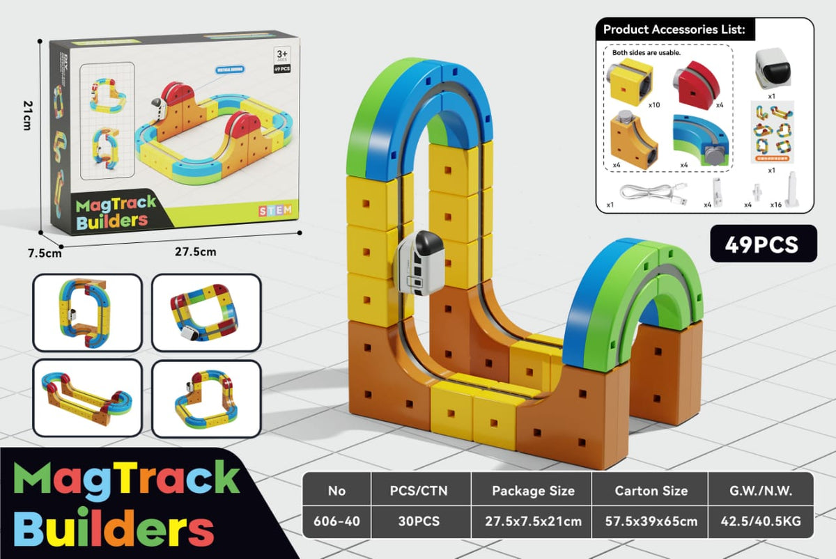 MagTrack Builder – Magnetic STEM Track Set