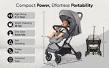 Ultra-Lightweight Foldable Baby Stroller – Compact & Travel-Friendly