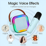 K12 Mini Wireless Mic Speaker with RGB Lights