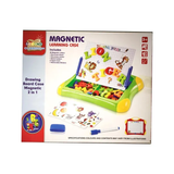Magnetic Board with Letters & Numbers for kids