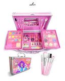 Unicorn Makeup Kit for Girls - Washable Kids Vanity Set with 37 Pieces and Travel Case