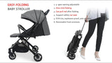 Ultra-Lightweight Foldable Baby Stroller – Compact & Travel-Friendly
