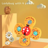 3PCS Suction Cup Spinner Toy For Kids