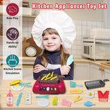 DIY Magic Food Cooking Set – Color-Changing, Bubble-Grill Fun